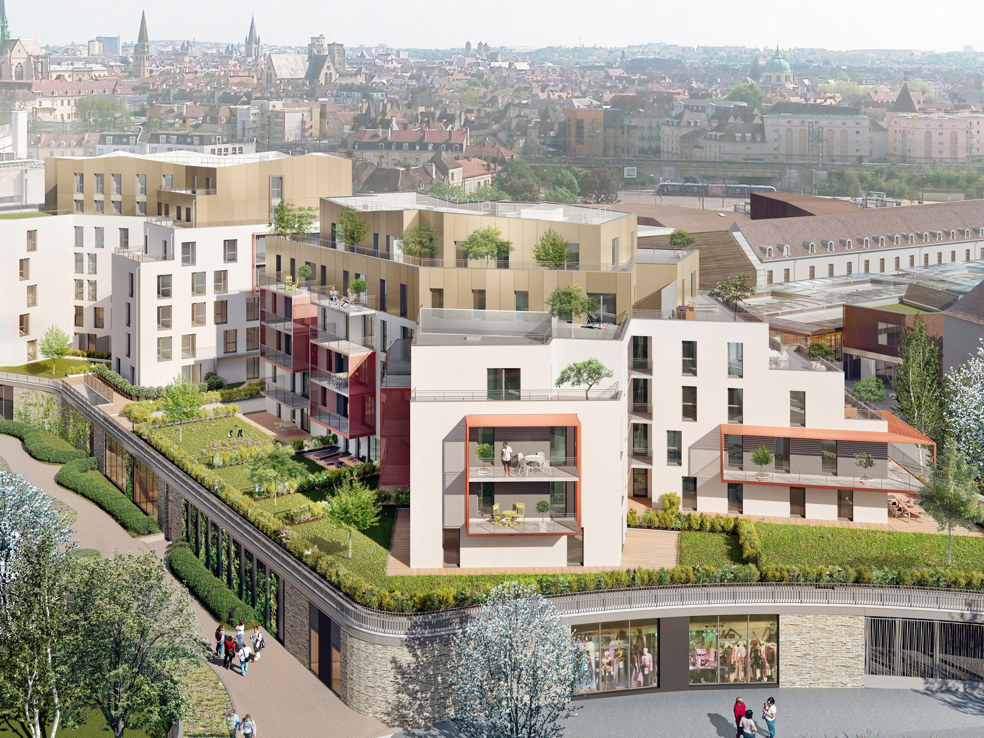Programme immobilier neuf Authenticité à Dijon