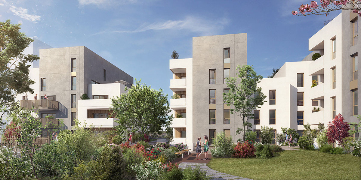 Vue extérieure Résidence Millésime à Lyon