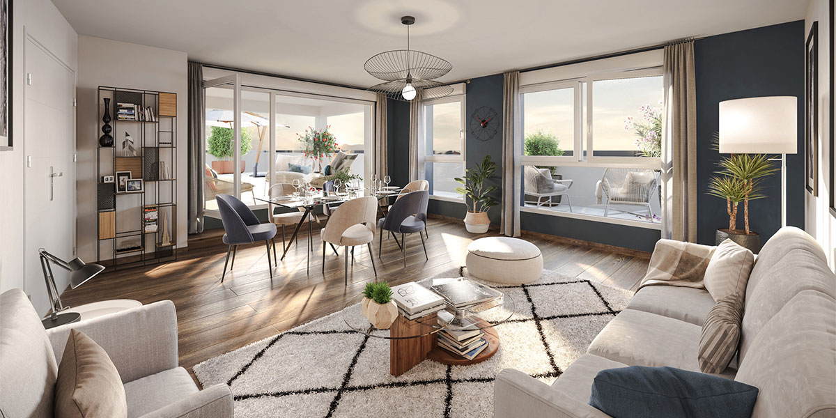 Intérieur Appartement neuf Eden Park à Margny-lès-Compiègne