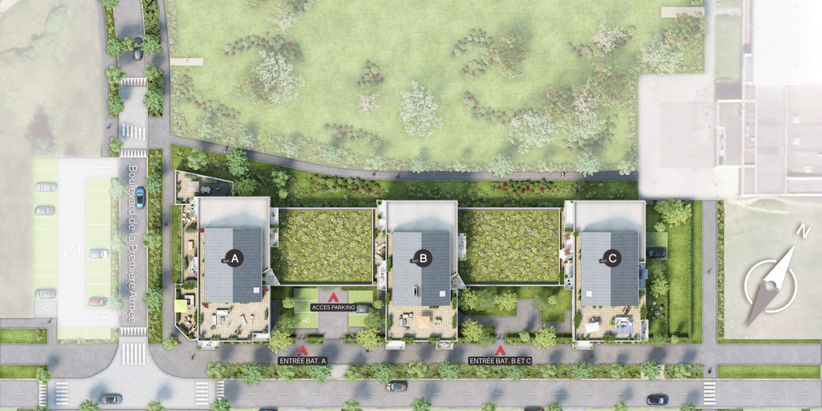 Programme immobilier neuf Eden Park à Margny-lès-Compiègne