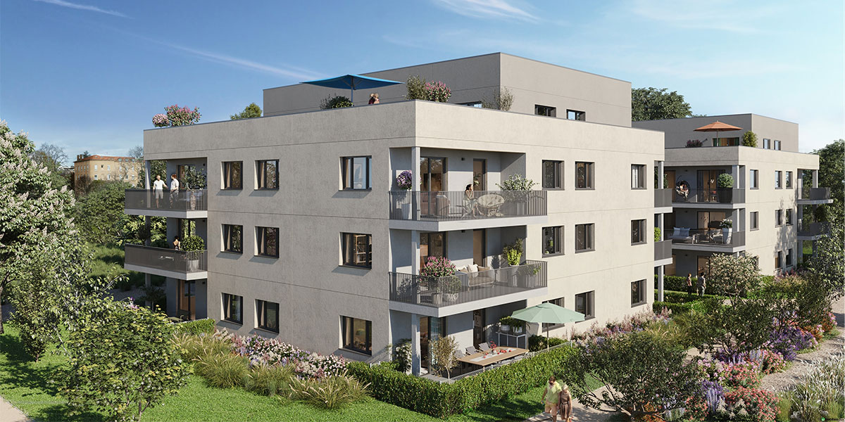 Extérieur Résidence Esprit Domaine à Sainte-Foy-lès-Lyon