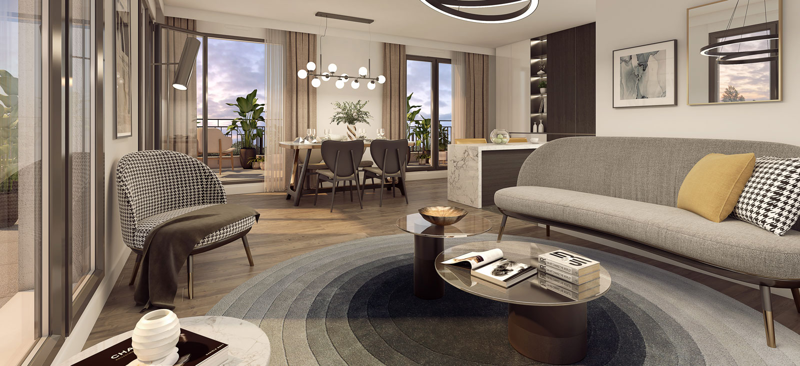 Appartement neuf Esprit Art Déco à Clamart