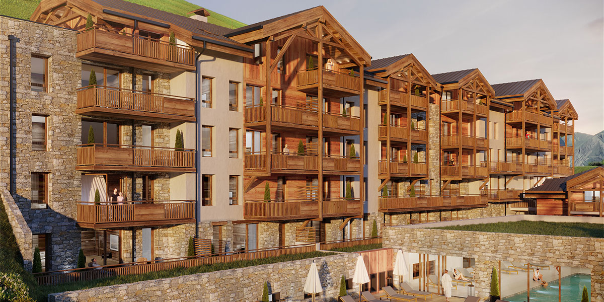 Appartement neuf Les Loges Blanches à Mont-de-Lans Les 2 Alpes