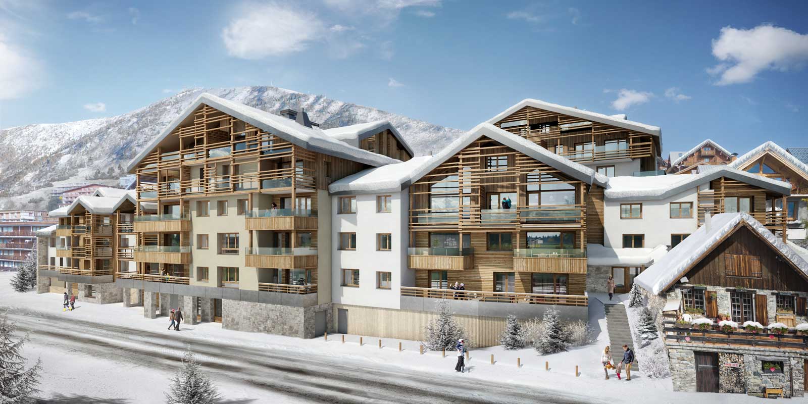 Programme immobilier Les Fermes de L'Alpe à Huez