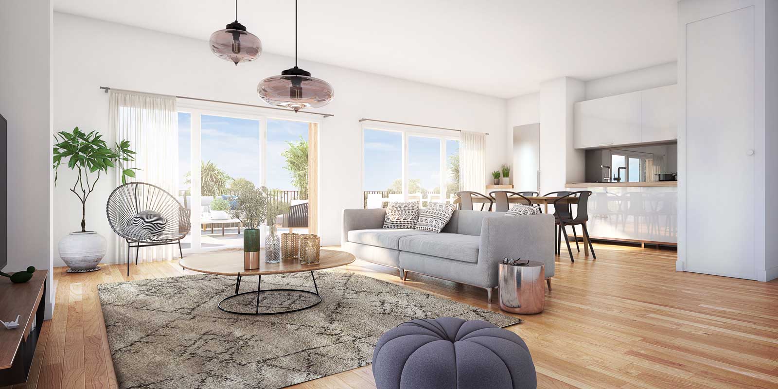 Appartement neuf Vert'uose à Bordeaux