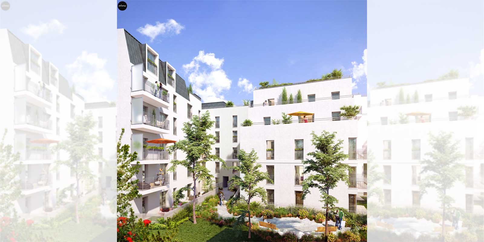 Appartement neuf Coeur Utrillo à Sannois