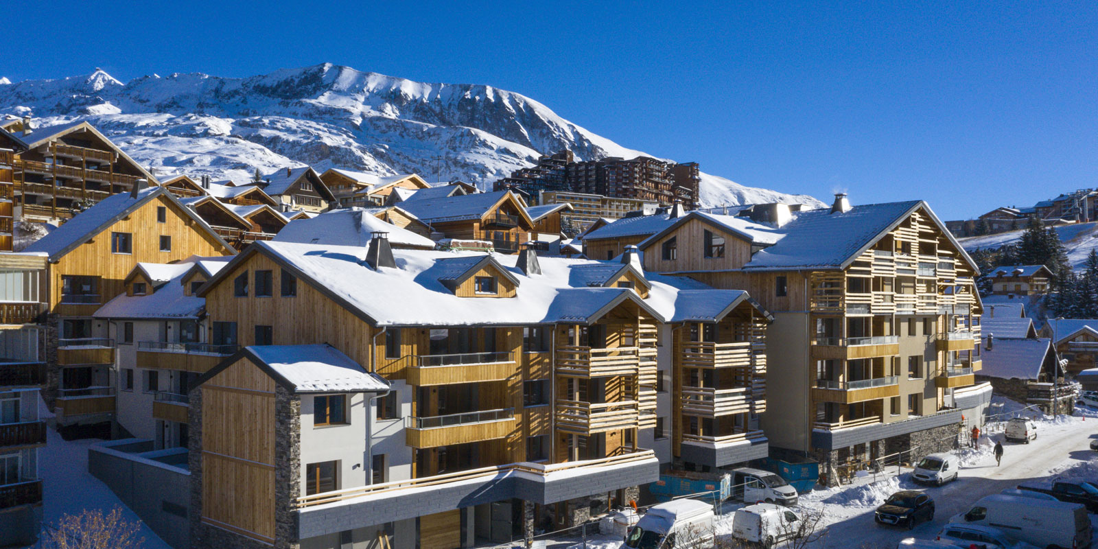 Programme immobilier neuf Les Fermes de l'Alpe à Huez