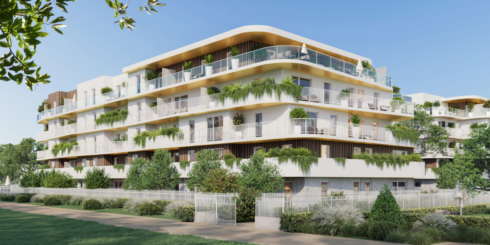 appartement neuf pers exterieure domaine de prunais Villiers sur Marne