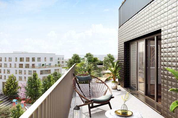 Appartement neuf Prisme à Chatenay-Malabry ecoquartier LaVallée