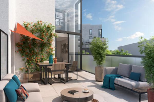 Appartement terrasse Inflor&Sens à Fontenay-sous-Bois (94)