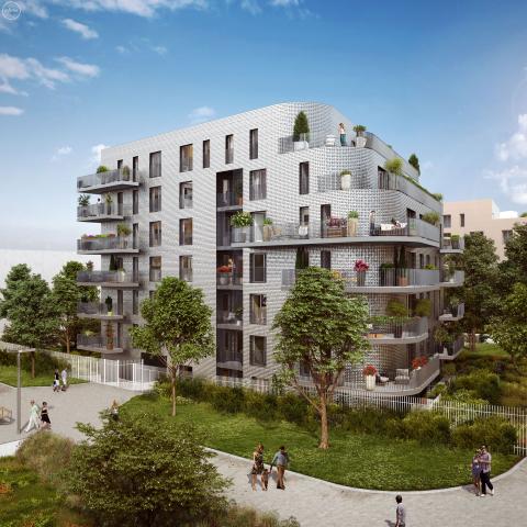 Programme immobilier neuf Prisme à Chatenay-Malabry ecoquartier LaVallée