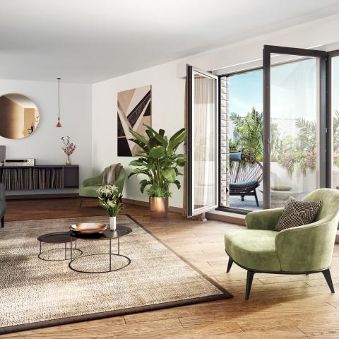Programme immobilier neuf Prisme à Chatenay-Malabry ecoquartier LaVallée