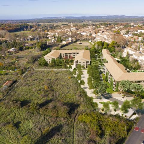 Vue panoramique Maison Neuve Saint-Cannat Cocoon Village