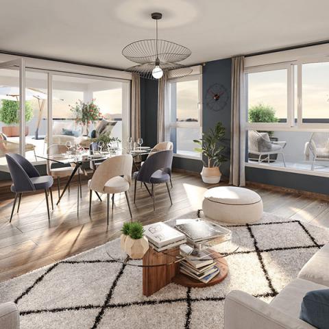 Intérieur Appartement neuf Eden Park à Margny-lès-Compiègne