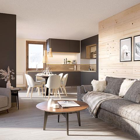 Appartement neuf Les Loges Blanches à Mont de Lans