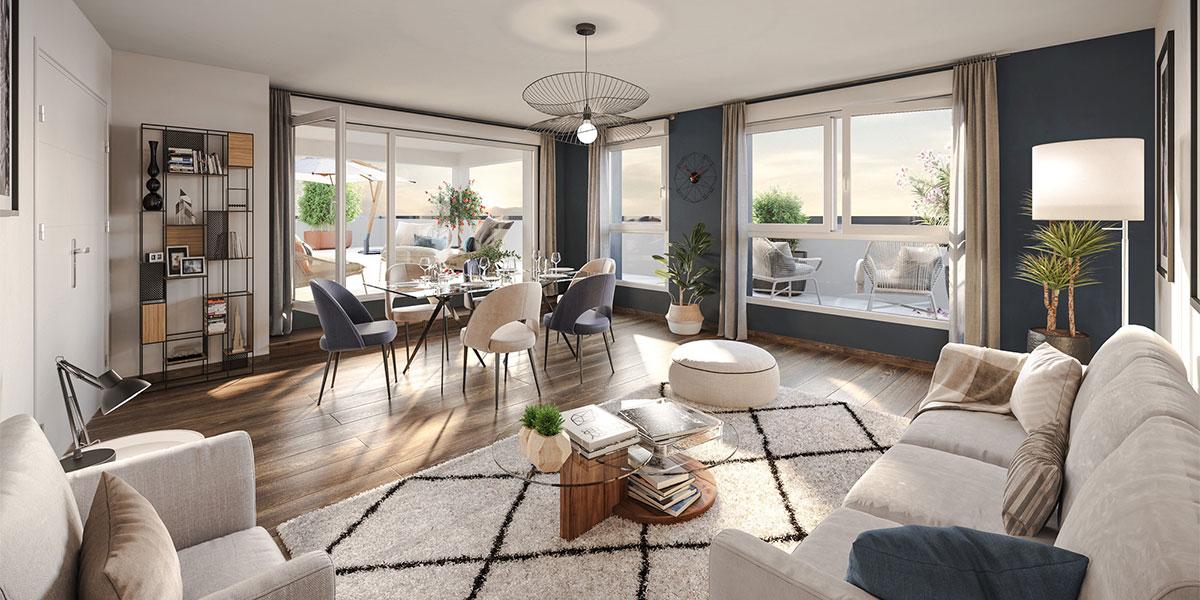 Intérieur Appartement neuf Eden Park à Margny-lès-Compiègne