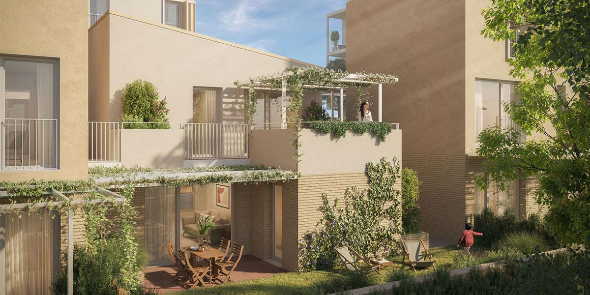 Jardin Résidence Le Parc Chagall à Vence