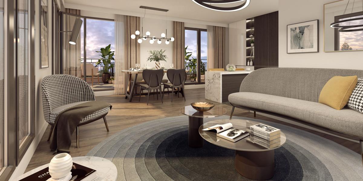 Appartement neuf Esprit Art Déco à Clamart