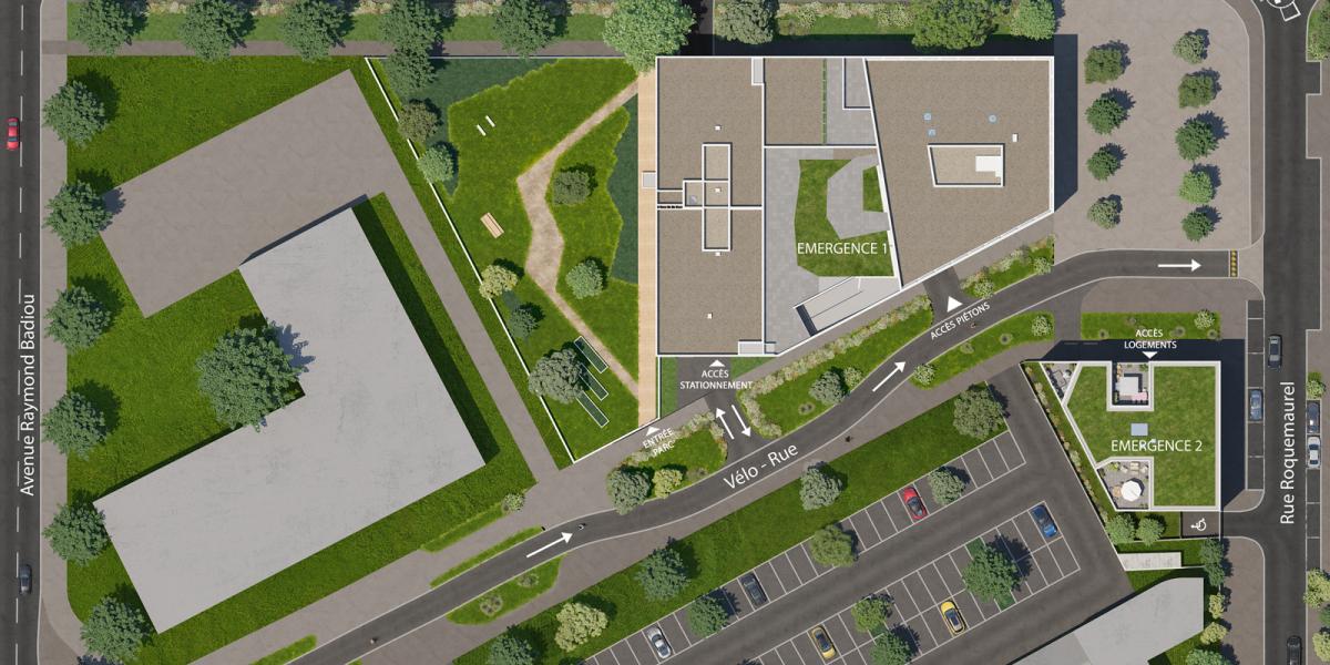 Plan masse Emergence 2 Toulouse