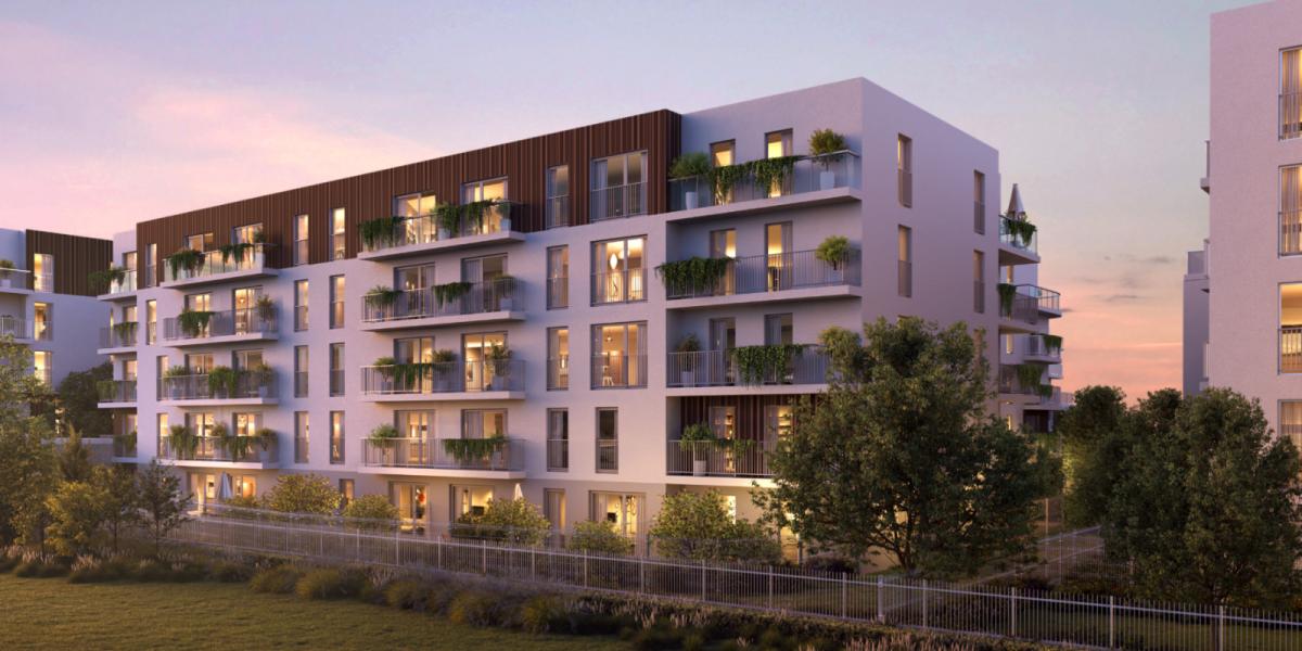 appartement neuf pers exterieure domaine de prunais Villiers sur Marne